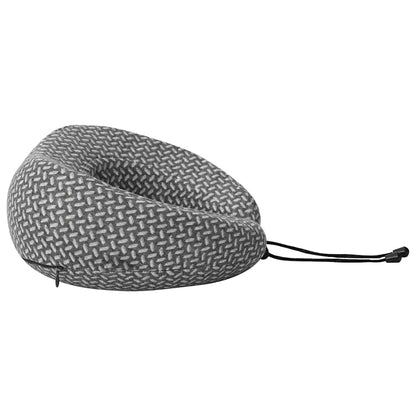 Cestovní Krční Polštář Šedý 30 X 28 X 14 Cm Polyester