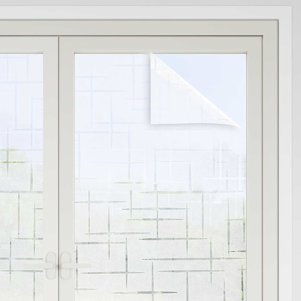 Statická Okenní Fólie Vzor Hvězdy 60 X 500 Cm Pvc
