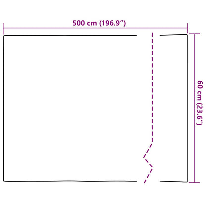 Statická Okenní Fólie Vzor Hvězdy 60 X 500 Cm Pvc