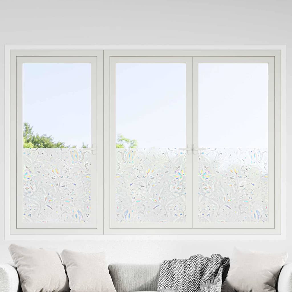 Statická Okenní Fólie Vzor Hvězdy 60 X 500 Cm Pvc