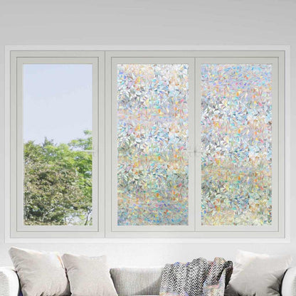 Statická Okenní Fólie Vzor Hvězdy 60 X 500 Cm Pvc