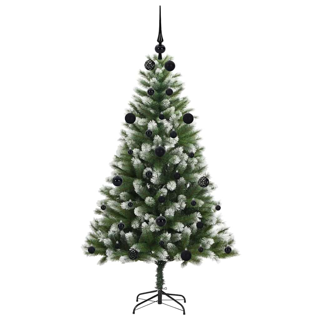 Umělý Sklápěcí Vánoční Stromeček S Flokovaným Sněhem 150 Cm