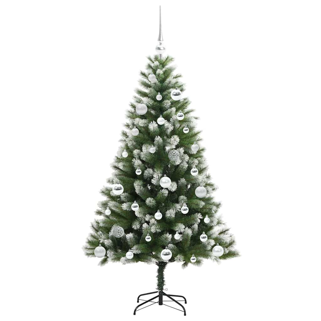 Umělý Sklápěcí Vánoční Stromeček S Flokovaným Sněhem 150 Cm