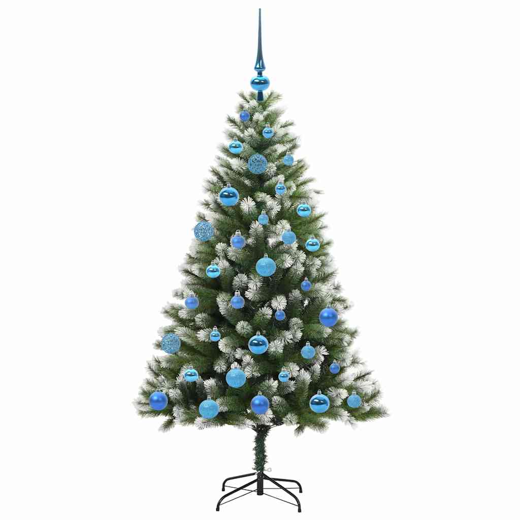 Umělý Sklápěcí Vánoční Stromeček S Flokovaným Sněhem 150 Cm