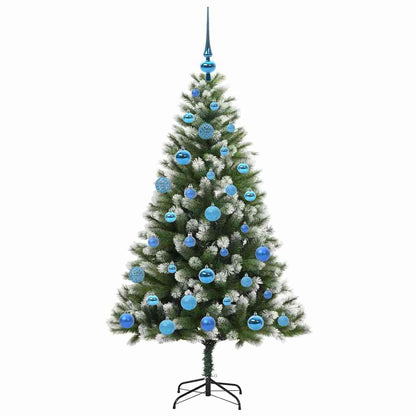 Umělý Sklápěcí Vánoční Stromeček S Flokovaným Sněhem 150 Cm