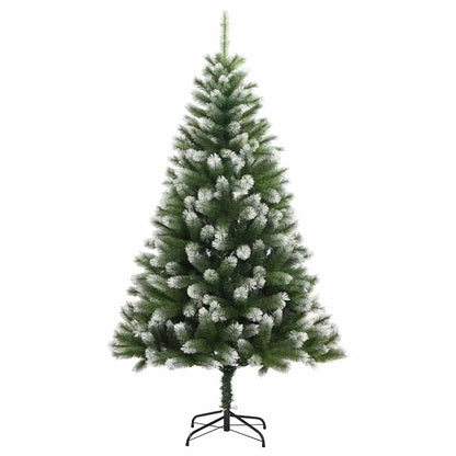 Umělý Sklápěcí Vánoční Stromeček S Flokovaným Sněhem 150 Cm