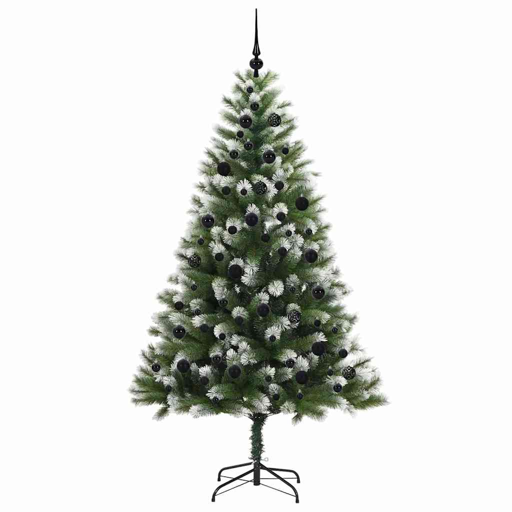 Umělý Sklápěcí Vánoční Stromeček S Flokovaným Sněhem 210 Cm