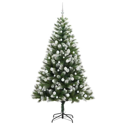 Umělý Sklápěcí Vánoční Stromeček S Flokovaným Sněhem 210 Cm