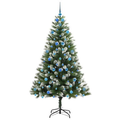 Umělý Sklápěcí Vánoční Stromeček S Flokovaným Sněhem 210 Cm