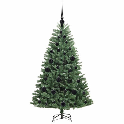 Umělý Skládací Vánoční Strom S Stojanem Zelená 120 Cm Pvc A Kov