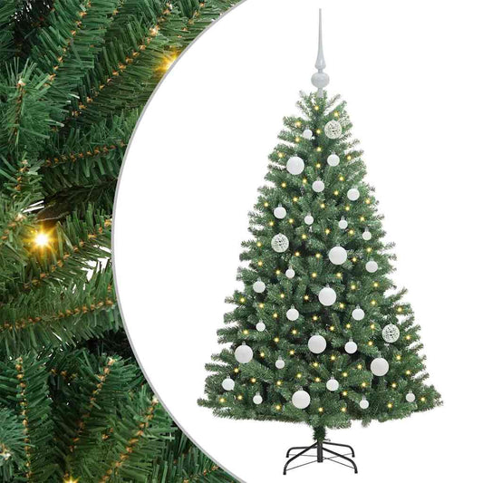 Umělý Skládací Vánoční Strom S Stojanem Zelená 120 Cm Pvc A Kov