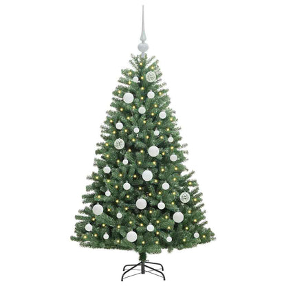 Umělý Skládací Vánoční Strom S Stojanem Zelená 120 Cm Pvc A Kov