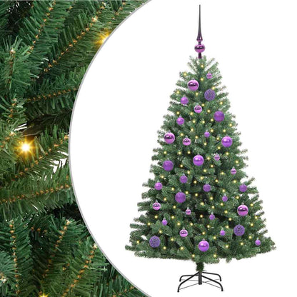 Umělý Skládací Vánoční Strom S Stojanem Zelená 120 Cm Pvc A Kov