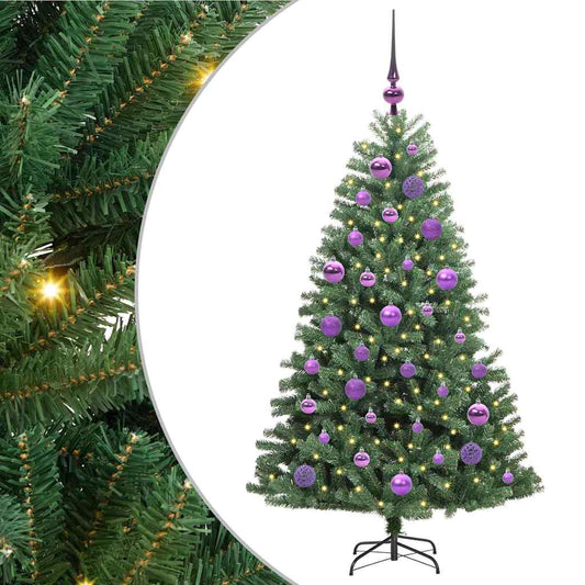 Umělý Skládací Vánoční Strom S Stojanem Zelená 120 Cm Pvc A Kov