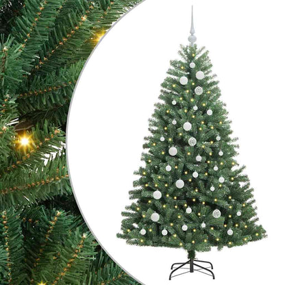 Umělý Skládací Vánoční Strom S Stojanem Zelená 150 Cm Pvc A Kov