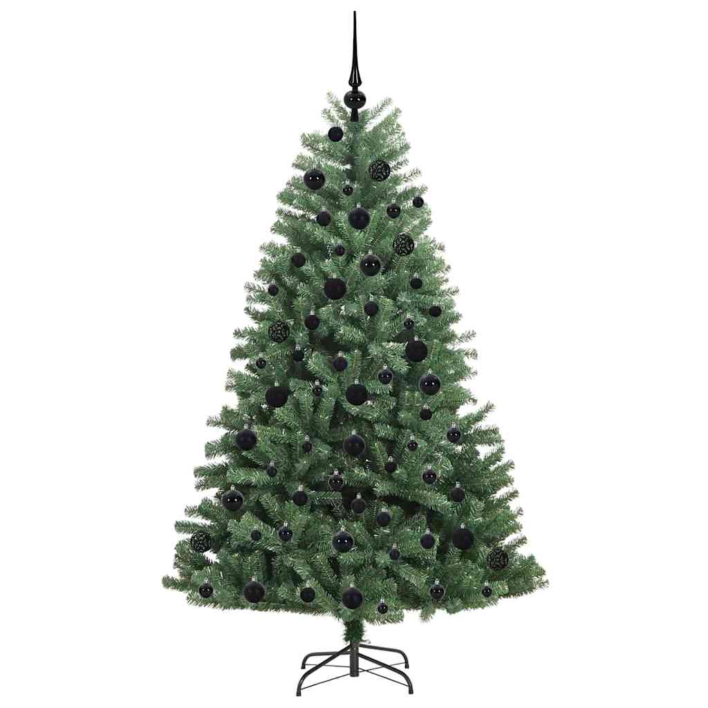 Umělý Skládací Vánoční Strom S Stojanem Zelená 180 Cm Pvc A Kov