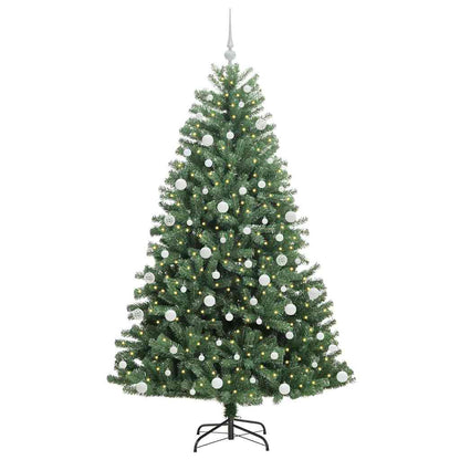 Umělý Skládací Vánoční Strom S Stojanem Zelená 180 Cm Pvc A Kov