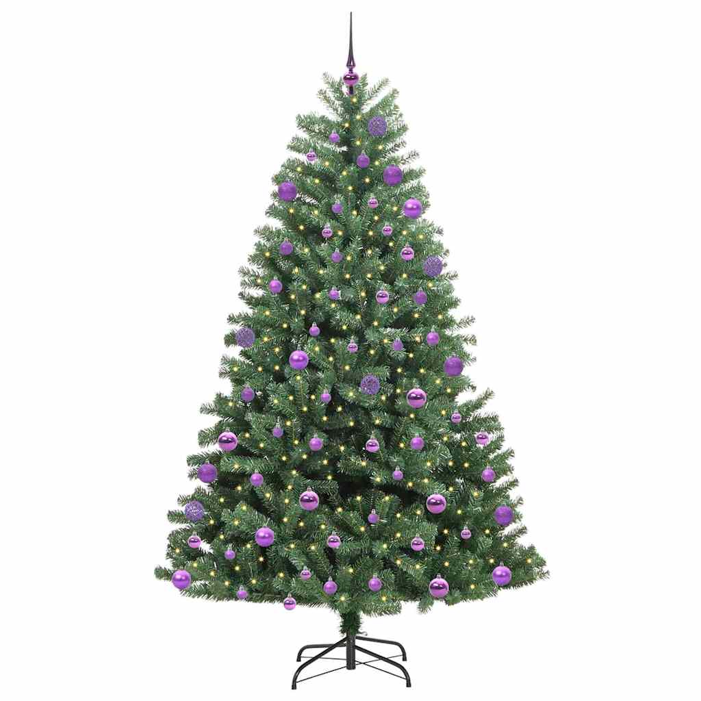 Umělý Skládací Vánoční Strom S Stojanem Zelená 180 Cm Pvc A Kov