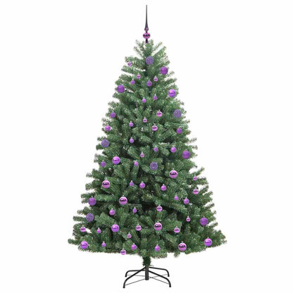 Umělý Skládací Vánoční Strom S Stojanem Zelená 210 Cm Pvc A Kov