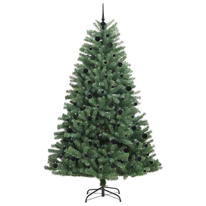 Umělý Skládací Vánoční Strom S Stojanem Zelená 240 Cm Pvc A Kov