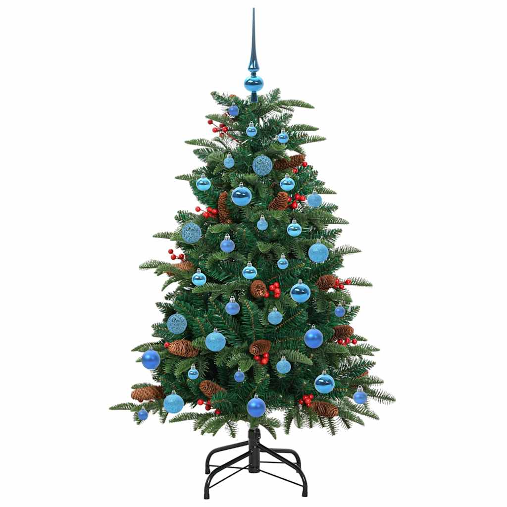 Umělý Vánoční Stromeček Zelená 150 Cm Pvc, Kov A Plast