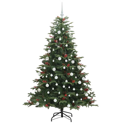 Umělý Vánoční Stromeček Zelená 180 Cm Pvc, Kov A Plast