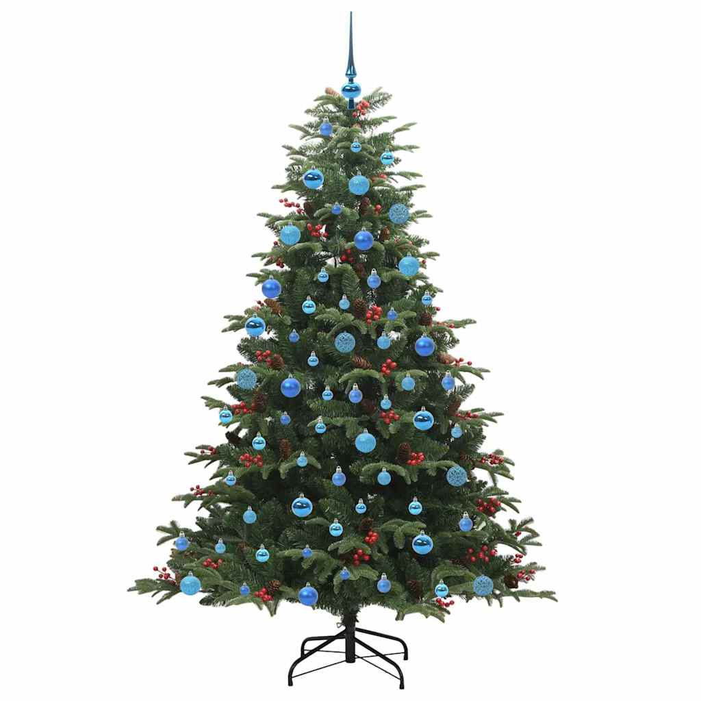 Umělý Vánoční Stromeček Zelená 180 Cm Pvc, Kov A Plast
