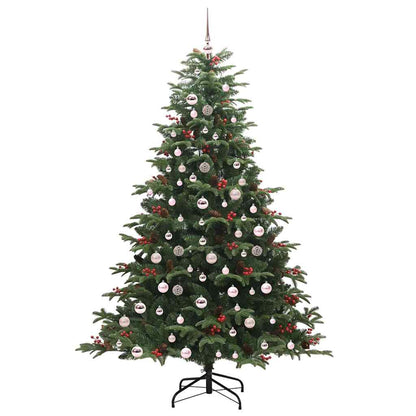 Umělý Vánoční Stromeček Zelená 210 Cm Pvc, Kov A Plast