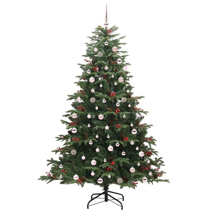 Umělý Vánoční Stromeček Zelená 240 Cm Pvc, Kov A Plast