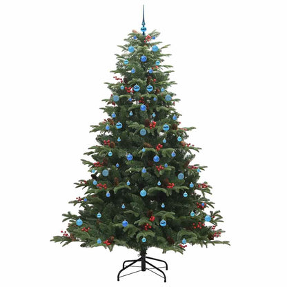 Umělý Vánoční Stromeček Zelená 240 Cm Pvc, Kov A Plast