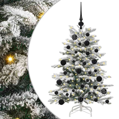 Umělý Skládací Vánoční Strom Bílá 120 Cm Pe A Pvc