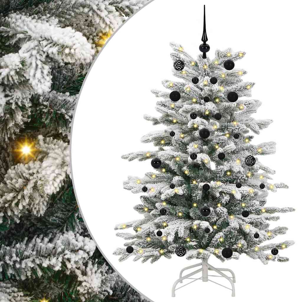 Umělý Skládací Vánoční Strom Bílá 150 Cm Pe A Pvc