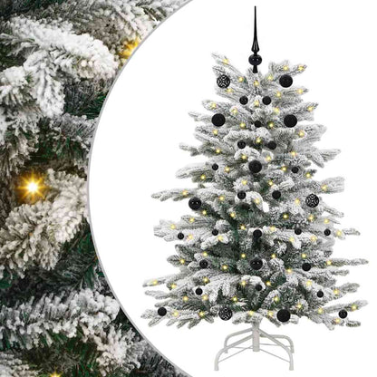 Umělý Skládací Vánoční Strom Bílá 150 Cm Pe A Pvc