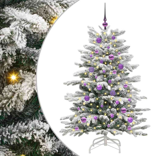 Umělý Skládací Vánoční Strom Bílá 150 Cm Pe A Pvc