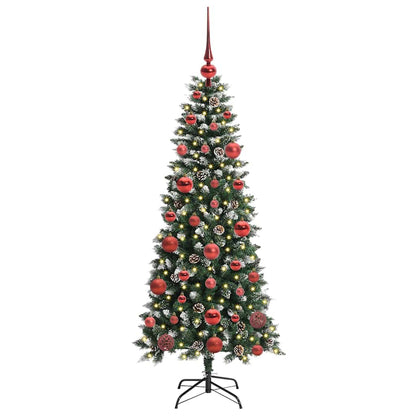 Umělý Vánoční Stromeček Zelená 150 Cm Pvc, Plast A Ocel