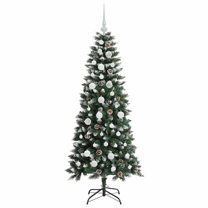 Umělý Vánoční Stromeček Zelená 150 Cm Pvc, Plast A Ocel