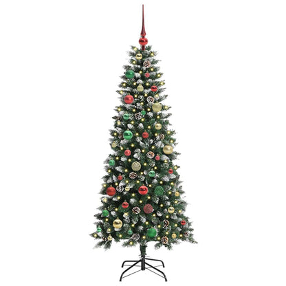 Umělý Vánoční Stromeček Zelená 150 Cm Pvc, Plast A Ocel
