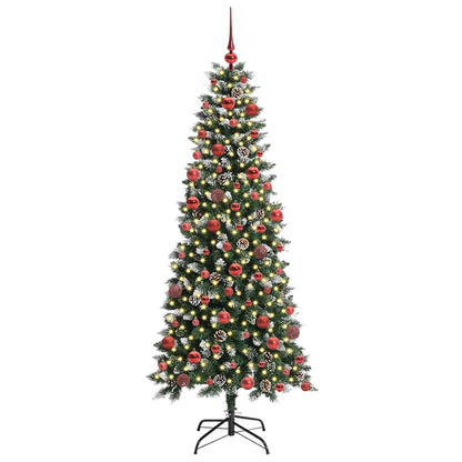 Umělý Vánoční Stromeček Zelená 180 Cm Pvc, Plast A Ocel