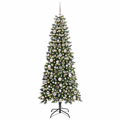 Umělý Vánoční Stromeček Zelená 180 Cm Pvc, Plast A Ocel