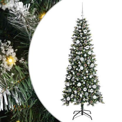 Umělý Vánoční Stromeček Zelená 180 Cm Pvc, Plast A Ocel