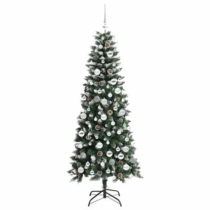 Umělý Vánoční Stromeček Zelená 180 Cm Pvc, Plast A Ocel