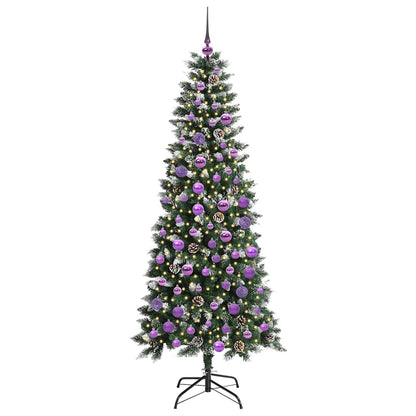 Umělý Vánoční Stromeček Zelená 180 Cm Pvc, Plast A Ocel