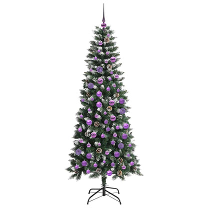 Umělý Vánoční Stromeček Zelená 180 Cm Pvc, Plast A Ocel