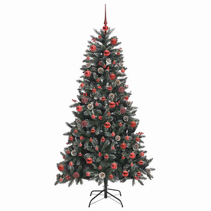 Umělý Vánoční Stromeček Zelená 180 Cm Pvc, Plast A Ocel