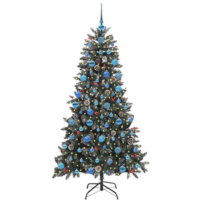 Umělý Vánoční Stromeček Zelená 180 Cm Pvc, Plast A Ocel