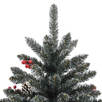 Umělý Vánoční Stromeček Zelená 240 Cm Pvc, Plast A Ocel