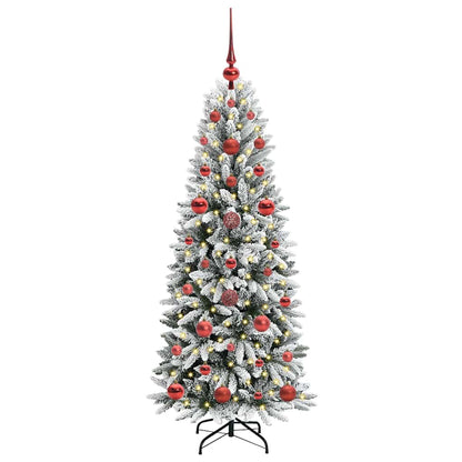 Umělý Vánoční Stromeček Bílá 120 Cm Pvc, Plast, Ocel A Pe