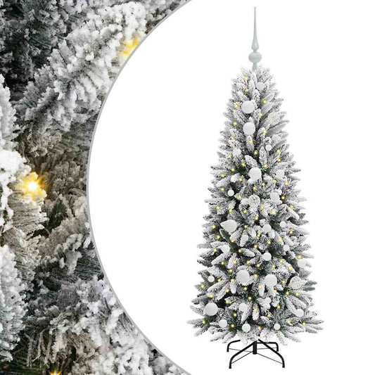 Umělý Vánoční Stromeček Bílá 120 Cm Pvc, Plast, Ocel A Pe