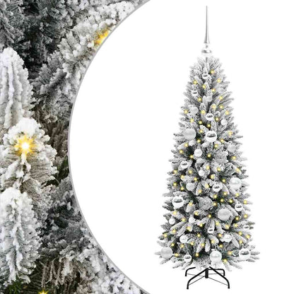 Umělý Vánoční Stromeček Bílá 120 Cm Pvc, Plast, Ocel A Pe
