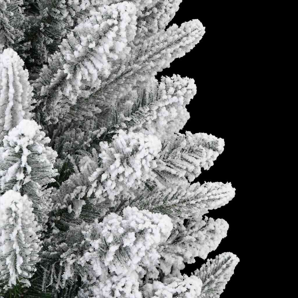 Umělý Vánoční Stromeček Bílá 240 Cm Pvc, Plast, Ocel A Pe